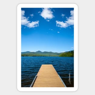 Boat Ramp on Chittenden Reservoir Sticker